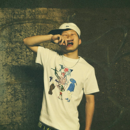 幽幻 -YUUGEN-  STUDIO. BAD TADPOLE KIDS T SHIRT